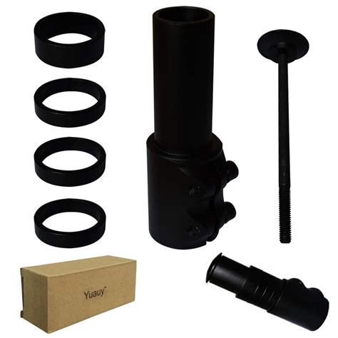 Buy Yuauy Black Bike Fork Stem Extender Handlebar Riser Bicycle ...