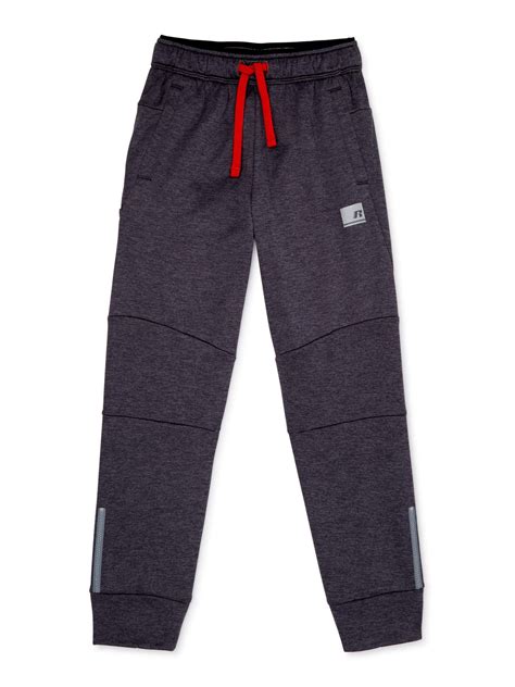 Russell Boys Tech Fleece Athletic Jogger Pants, Sizes 4-18 & Husky ...