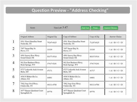 Image result for USPS Matching Test