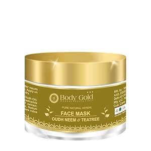 Buy Body Gold Face Masque - Oudh Neem & Tea Tree it help to Prevents ...