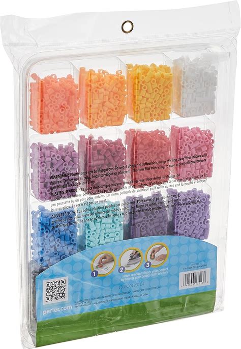 Perler Beads Fun Colors Fuse Beads and Storage Tray India | Ubuy