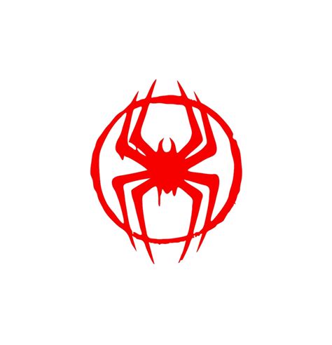 Miles Morales Spider-man Logo Vinyl Decal Sticker Label Trendy ...