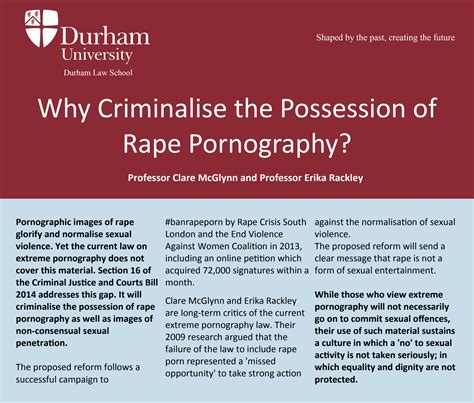 Regulation of Extreme Pornography - Durham University