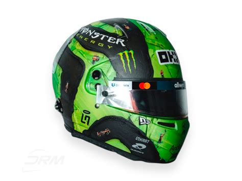 Lando Norris 2025 McLaren Las Vegas GP 150 Races Bell 1:2 Helmet - DRM ...