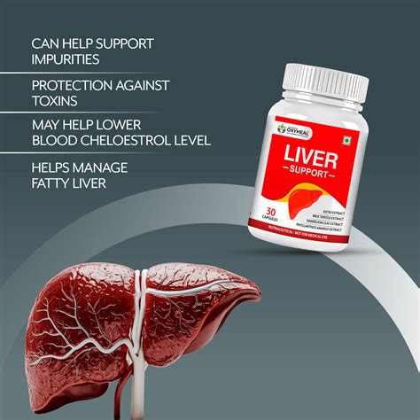 Liver Support Supplement – Natural Liver Detox & Protection Formula | OxyHeal - Oxyheal Wellness