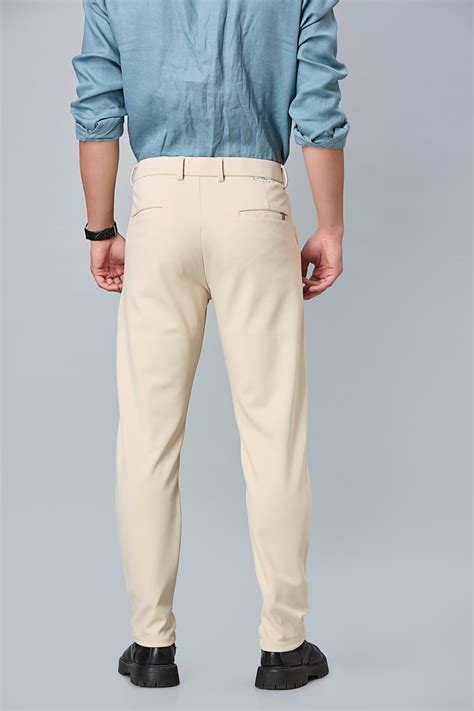 Poly Cotton Formal Pants for Men – Comfort Fit, Wrinkle-Resistant ...
