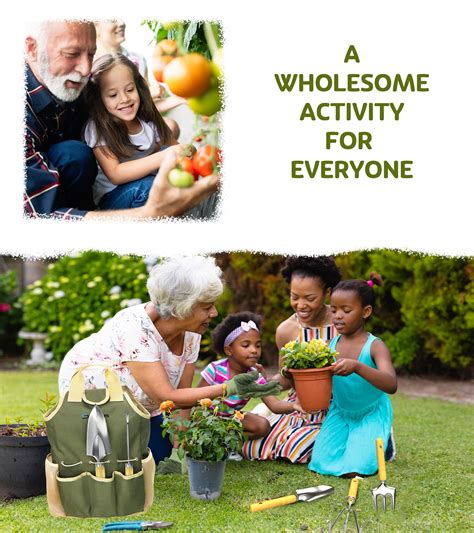 Buy Scuddles Garden Tools Set - Heavy Duty Gardening Tools with Storage ...