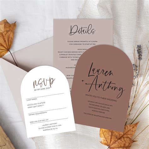 Woburn Wedding Invitation Collection | Wedding Stationery | Tops Designs