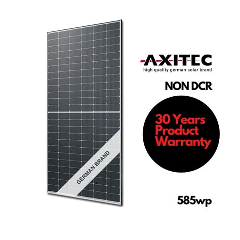 Axitec 585 wp Non DCR n-type TOPCon Bifacial Solar Panels – Enlead Energy