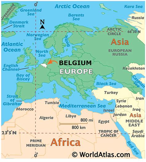 Belgium Maps & Facts - World Atlas