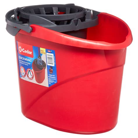Brandclub - O-Cedar QuickWring Bucket, 2.5 Gallon Mop Bucket with ...