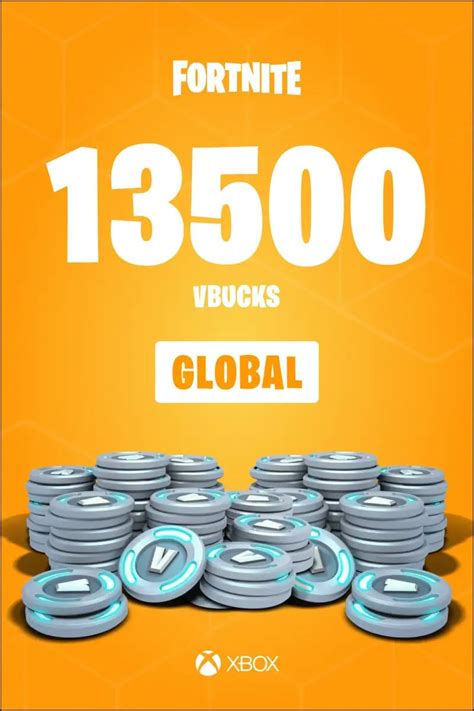 Fortnite 13500 V-Bucks Gift Card Code - Xbox Series X|S – Xbox One ...