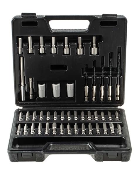 RS PRO | RS PRO Driver Bit Set 48 Pieces, Hexagon, Phillips, Pozidriv ...