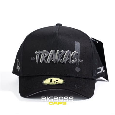 TRAKAS BLACK GRAY (CURVA) - Bigboss Caps