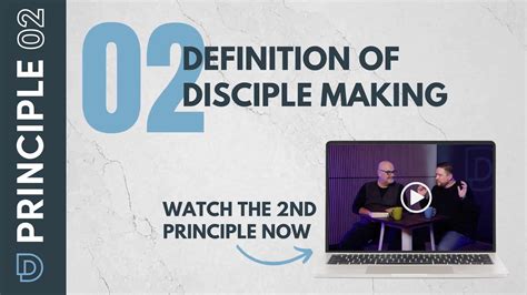 Disciple Making Principle #2 – Definitions of Disciple Making ...