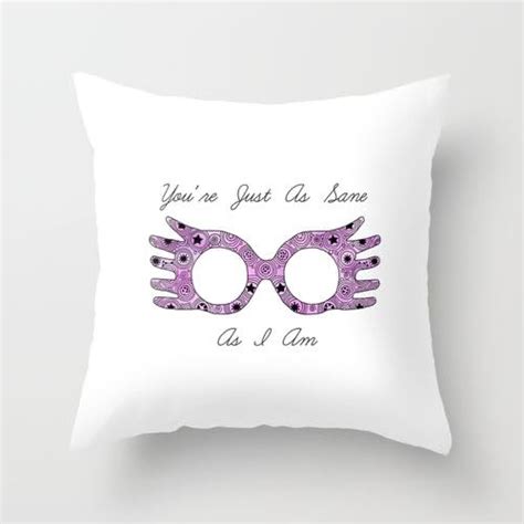 Buy CRAFT MANIACS Potterhead Your'e JUST AS Sane AS I AM 16 * 16 Pillow ...