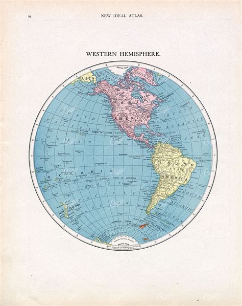 Editable Map Of Western Hemisphere Western Hemisphere Map Images