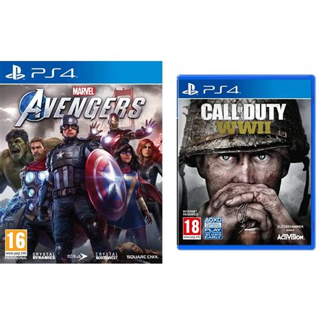 Buy Marvel's Avengers (Free PS5 Upgrade)+ACTIVISION Call of Duty: WWII ...
