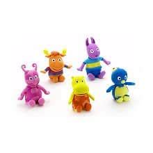 Buy Backyardigans Mini Plush Characters Set of 5 Online at Low Prices ...