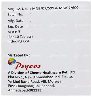 Citiking 500 MG | Order Citiking 500 MG Tablet 10 Online at Truemeds