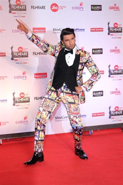 Preity Zinta, Ranveer Singh and Sunny Leone at 63rd Jio Filmfare Awards ...