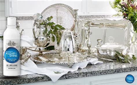 KLEARSHINE Instant Silver Cleaner Dip & Tarnish Remover | Sparkling ...