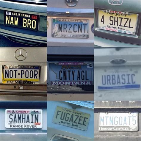 36 Dirty, Funny License Plates