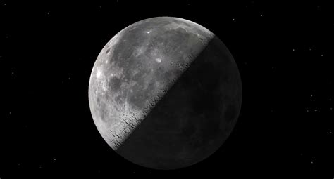 See the half-lit third quarter moon shine tonight (Oct. 17) | Space