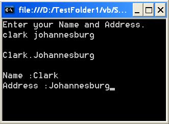 VB.NET Split Tutorial 的图像结果