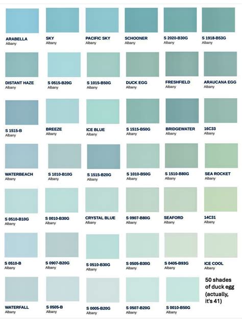 Sage Green and Aqua Color Palette