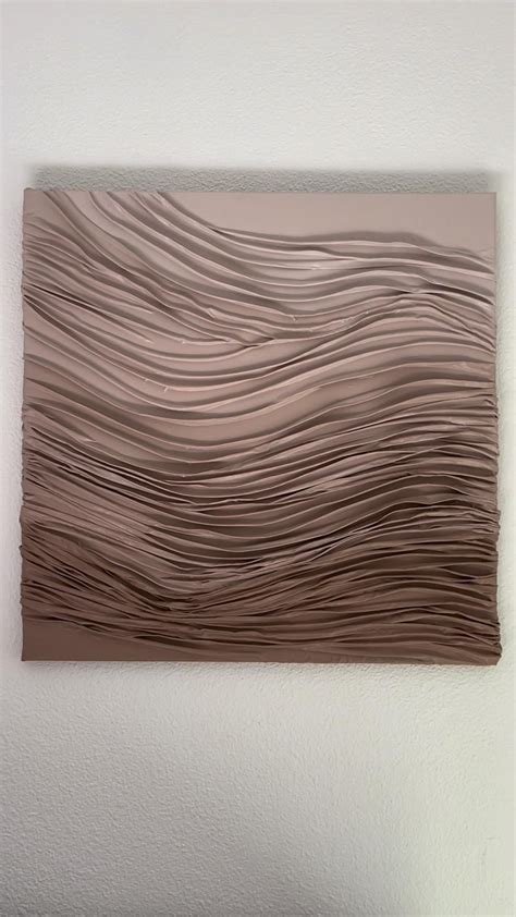 #3dart #fabricpaintingabstract #3dpainting #diy #diywallart | Fabric ...