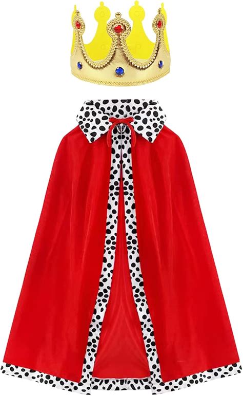 King Robe Halloween Costume Medieval Prince King India | Ubuy