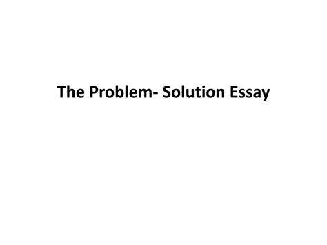 Example of Problem Solution Essay 的图像结果