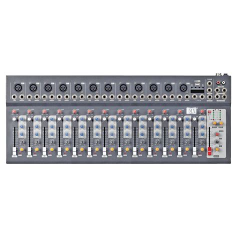 MX Live Audio 14 Channel Compact Analogue Mixer w/ USB & Bluetooth ...