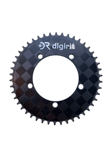 【Digirit】 CARBON CHAINRING Road/TT 46T (CHECKER SQUARE) | Humhumhug ...