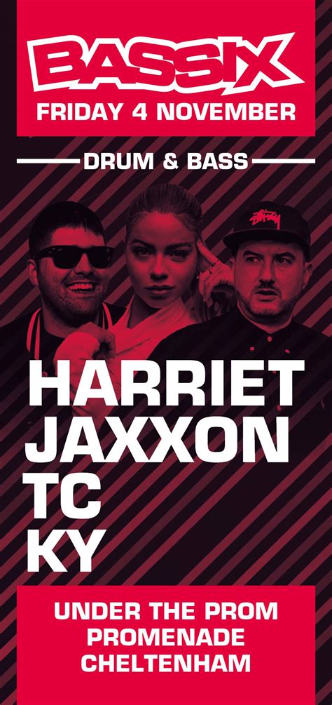 BASSIX DRUM & BASS - Harriet Jaxxon // TC // KY at Under The Prom, West + Wales