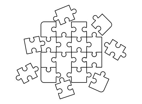 Image result for Puzzle Coloring Pages
