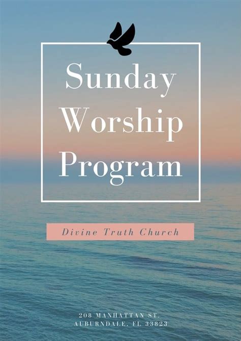 Image result for Church Programs Designs