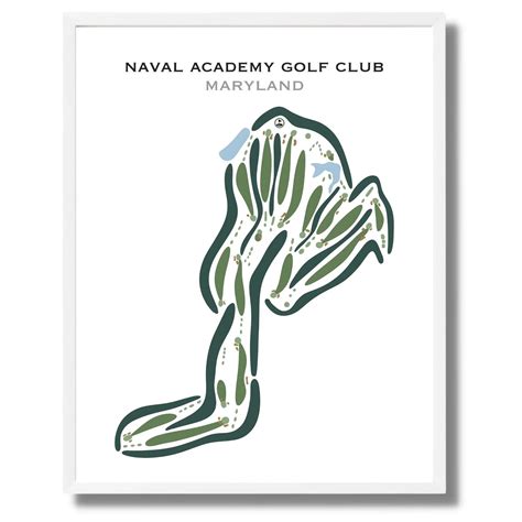 Naval Academy Golf Club, Annapolis, Maryland Golf Course Maps and Prints