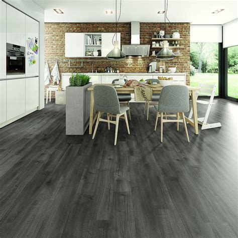Dark Grey Laminate Flooring