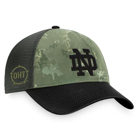 Men's Top of the World Hunter Green/Gray Notre Dame Fighting Irish OHT ...