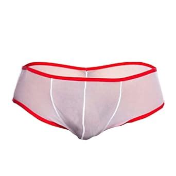 Buy Sanasha Mens Net Half Coverage Thongs Brief Underwear (Pack of 1 ...
