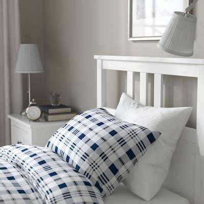 HEMNES bed frame, white stain, 90x200 cm (353/8x783/4") - IKEA