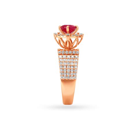 Royal Rose Gold Finger Ring
