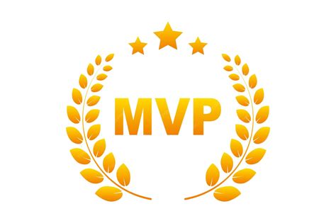 Premium Vector | MVP gold medal award Laurel wreath icon Symbol of ...