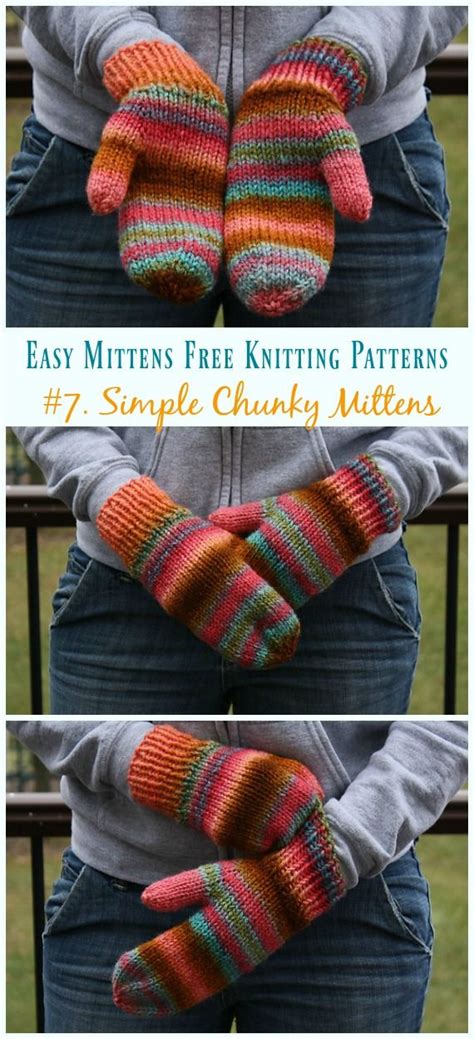 Image result for Easy Mitten Pattern