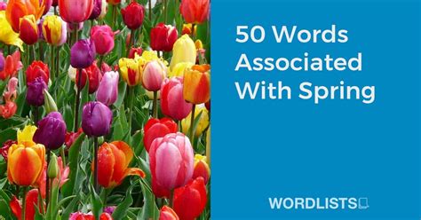Image result for Spring Words