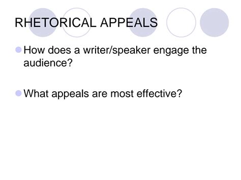 SOLUTION: Elements of persuasion - Studypool
