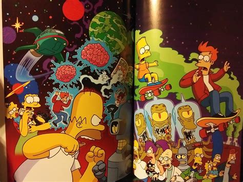 Crossover De Los Simpsons Y Futurama The Simpsons And Family Guy