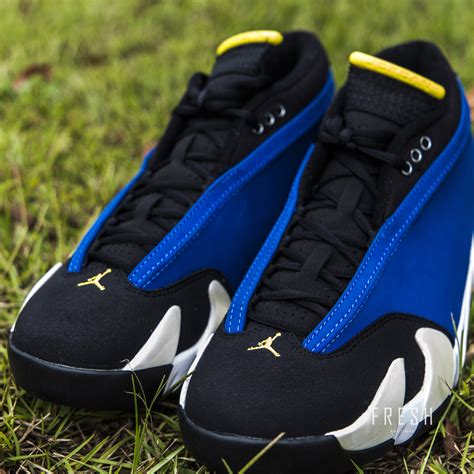 Air Jordan 14 Retro Low – Royal Blue/ Black/ White – Fresh Sneaker Boutique